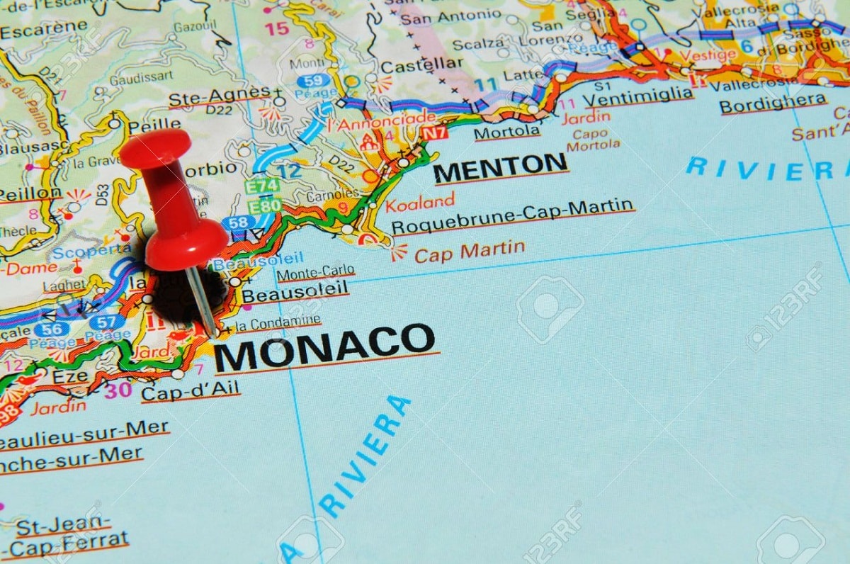 Monaco Map