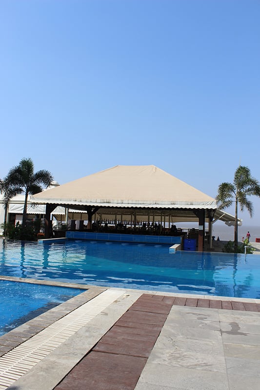 Swimming Pool and Spa Facility at Resort in Daman