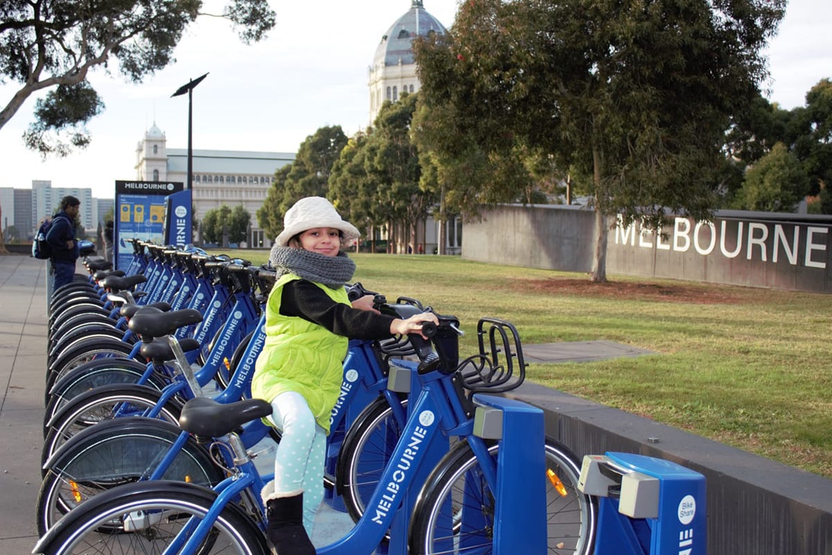 Cycles on Rent Near Melbourne Museum